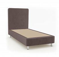 Односпальная кровать "BOX SPRING" с изголовьем 90 см 34082