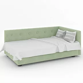 Тахта Лира 90 см Правый Khaki 16 (фисташковый) 36789